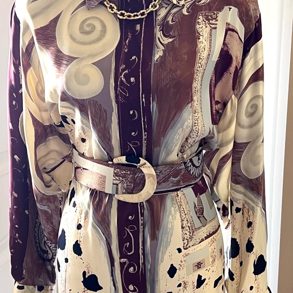 Louis Feraud “Work of Art” Dress Couture 1980’s Vintage by French Designer - Picture 12 of 16